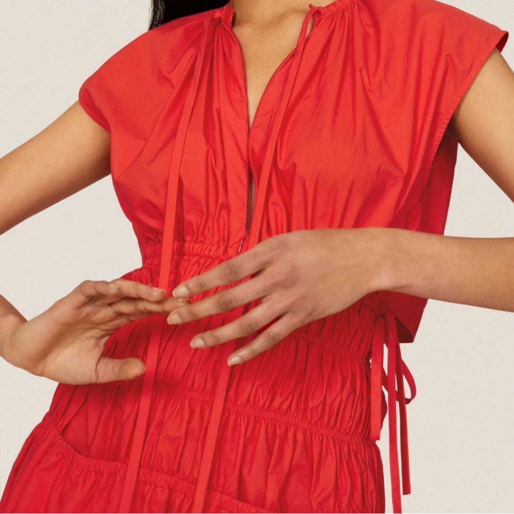 Proenza Schouler White Label Drawstring Dress